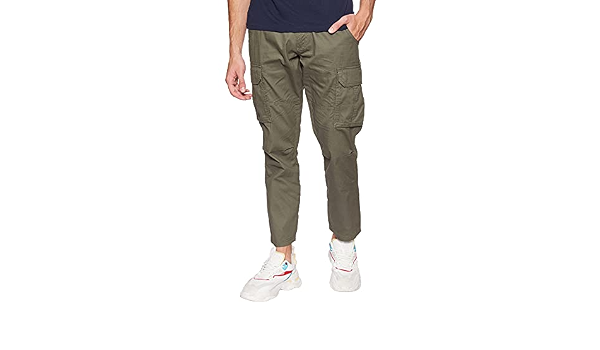 Matalan Cotton Flap-Pocket Solid Cargo 