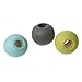 Souarts 6mm Pack of 1000 Mixed Color Round Ball Shape Wood Wooden Loose Beads for DIY Jewelry Making