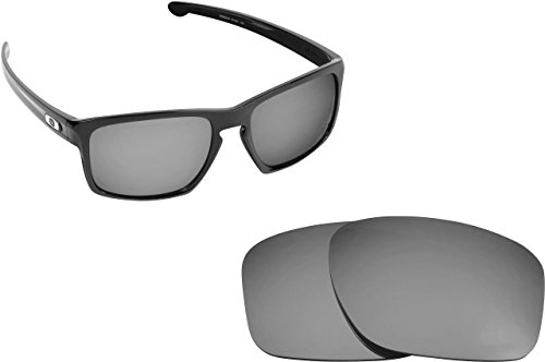 New SEEK Replacement Lenses Oakley SLIVER Asian Fit - Polarized Silver