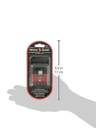 Speed-O-Guide SPG0132 Clipper Comb, Red