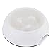 SUPERDESIGN Slow Feeder Dog Bowl Cat Bowl 1 Cup Slow Feeding Dog Bowl for Small Medium Breed Anti Gulping Healthy Eating Interactive Bloat Stop Fun Alternative Non Slip Puzzle Dog Food Bowl, White