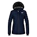 Wantdo Women's Mountain Ski Fleece Jacket Waterproof Windproof Snow Rain Coat