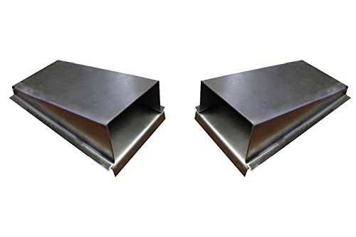 Motor City Sheet Metal - Works With FRONT BODY MOUNTS Fits 1971 1972 1973 1974 1975-1980 INTERNATIONAL SCOUT II Pair