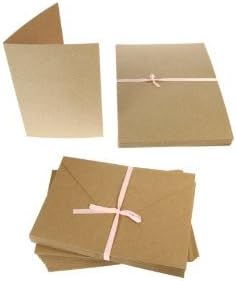 5x7 Card Blanks 50Pk - Recycled Kraft