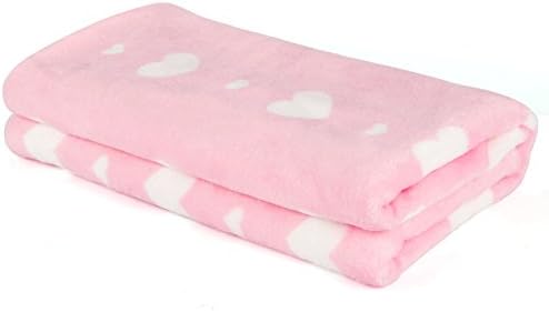 Ghome Flannel Fleece Pet Dog Blanket Print Cute Pattern Puppy Cat Warm and Soft Bed Mat 31"X39"