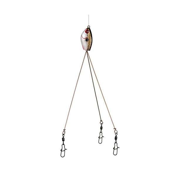 YUM-Yumbrella-Fishing-Lure-Tennessee-Special-3-Wire-Rig-Minnows-3-Pack