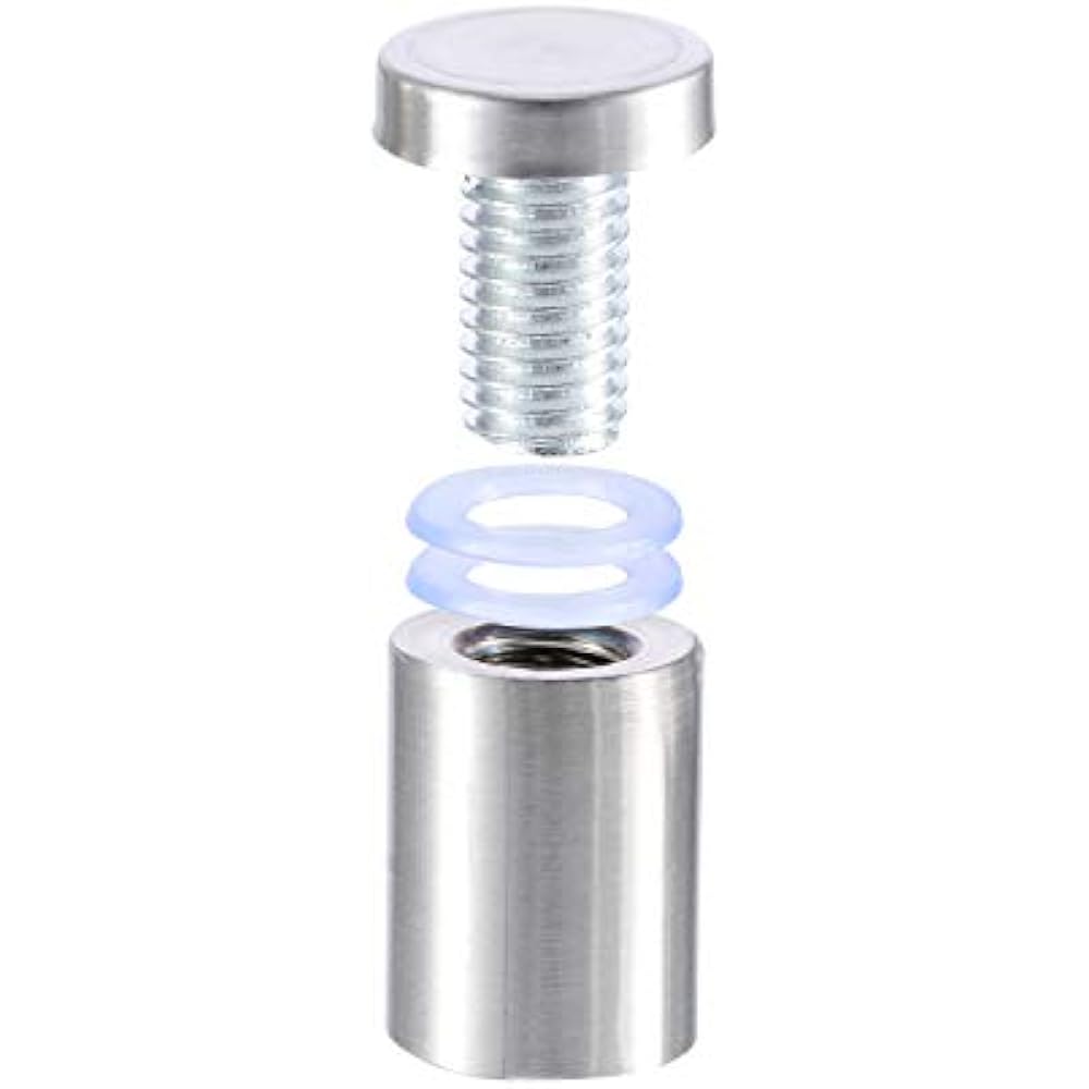 3/4 Store Sign Holders X 1 Inch Standoff Screws Wall Mount Hardware