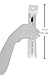 Binchotan Charcoal Toothbrush - Singles, White