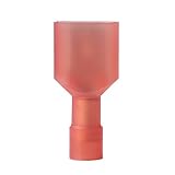 Ancor 221409 Marine Grade Electrical Nylon Insulated Double Crimp Funnel Entry Fully Insulated Disconnects with Insulation Grip (Male, 22 to 18-Gauge, 100-Pack)