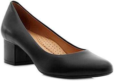 11201 Black Leather Cabin Shoe with Padded in Sole
