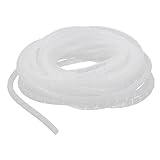 uxcell Cable Wire Tidy Wrap Spiral Wrapping Band