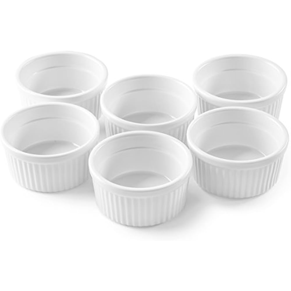 Bellemain 4 Oz. Porcelain Ramekins, Set Of 6 Kitchen & Dining