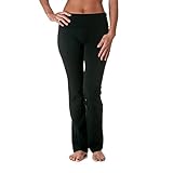 Zenana Women's Fold Over Yoga Pants