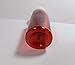 Lot of 6 Brand New Hard Round Travel Bottles 1 Ounce Amber RX Medicine Plastic Bottles w/Caps-Won't Crush Very Strong Wall and Strong Push-Down & Turn Caps. Perfect For Travel.