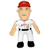 MLB Los Angeles Angels Mike Trout Plush Doll, 10-Inch, White
