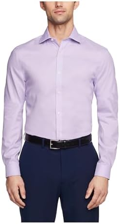 calvin klein men's slim fit french cuff dress shirt Slim Fit French Cuff Formal Dress Shirt | White