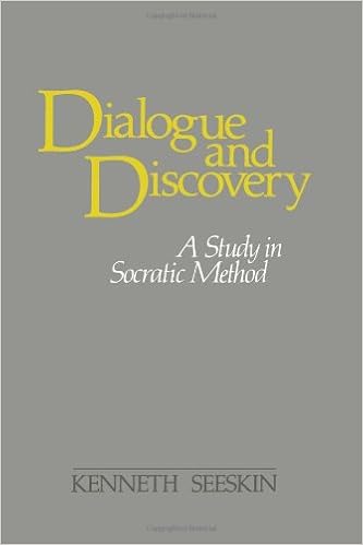 Amazon Com Dialogue And Discovery A Study In Socratic Method Suny Series In Philosophy 9780887063367 Seeskin Kenneth Books