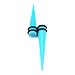 Blue Magnetic Design - Acrylic Fake Tapers - Cheaters - 0G Gauge - 8mm