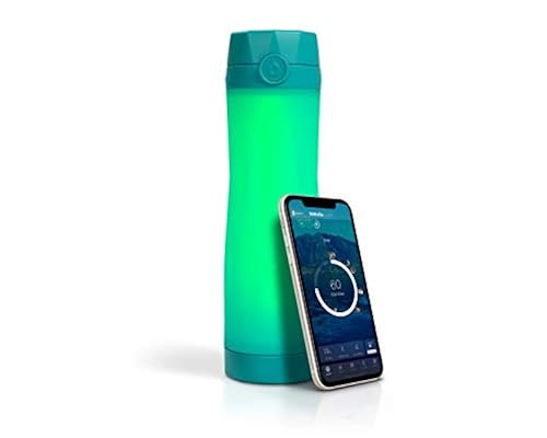 Hidrate Spark Smart Water Bottle, Tracks Water Intake and Glows
