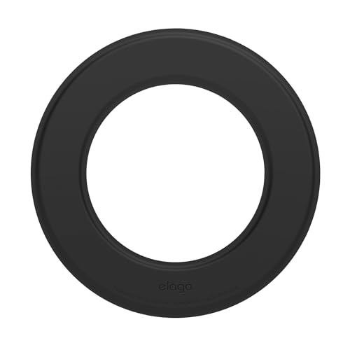 elago Magnetic Ring for iPad and All Tablets with 3M Sticker Compatible with elago's iPad Magnet Stand - Slim tickness(2.7mm) / Powerful Magnet Lock (up to 2.4 pounds) - One Piece (1ea)