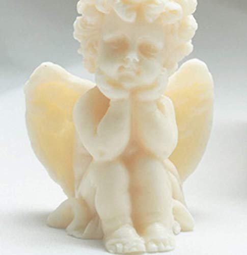 WWWL Creatieve kaars 1 stks Art Kaars 3D Leuke Wang Angel Geurkaars Wax Thuis Verjaardagsfeestje Kerst Decoratie Kaars A - Image 7