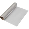 Wire Mesh 304 Stainless Steel Mesh Screen Filter 120 Mesh 12"×40"(30cm×100cm) Steel Mesh Filter Screen