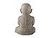 Alfresco Home Praying Buddha Statuary, Antique Brown