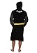 DC Comics Batman Mens Fleece Bathrobe & Swim Suit Cover Up with Cape