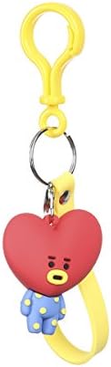 BT21 BTS Cute Cartoon Keychain Key Ring Wallet Purse Bag Streamers (tata)