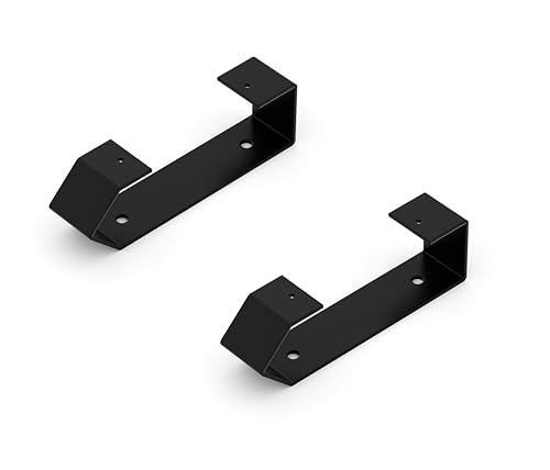 Alberts 861339 misure-a scelta in diversi colori di tendenza-Mensole in coppia o singolarmente-60 x 205 x 45 mm, nero