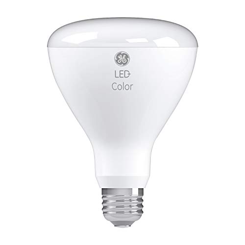 GE Lighting LED+ Color Changing Floodlight Bulb, 2 Color Settings, No App or WiFi Required