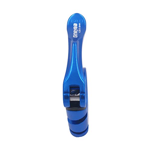 DEERU Aluminum Quick-Release Seat Post Clamp 31.8mm Bike Seat Clamp MTB Bike Road Bike Casual Bike Seatpost Clamp - Blue - Thumbnail 3