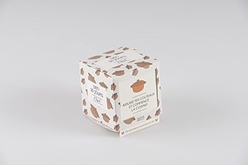 Doiy Défi Chef 30 jours Français, Multicolor, 39 x 24 x 15 cm: Amazon.es: Hogar
