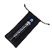 Glass Tool Set for Dry Herb Leaves, Spices with Zipper Case + Drawstring Bag (Rainbow)