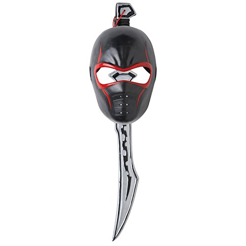 California Costumes Men's Stealth Ninja Mask and Sword Set Kit