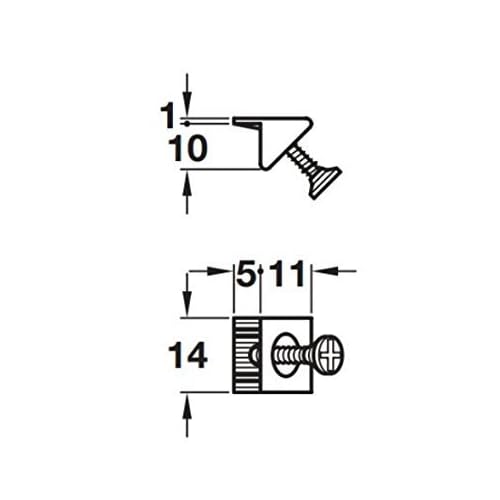 Furnica 10x Home Fittings Furniture Drawer Bottom Sagging Repair