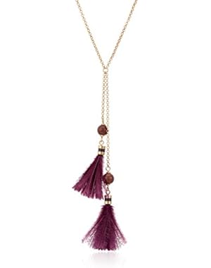 Mini Purple/Multi-Colored Pendant Enhancer Necklace