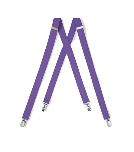 Suspender & Bow Tie Set (Kids, Purple)