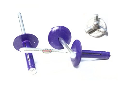 Racer's Speed Shop Purple Large Head Exploding Pop Rivets 3/16" Exploder 250 Pack