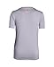 Under Armour Big Logo Hybrid Short Sleeve Tee (Big Kids) Cloud Gray/Risk Red SM (8 Big Kids)
