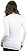 ToBeInStyle Women's Long Sleeve Round Crew Neck T-Shirt - White - Medium