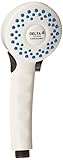 Delta Faucet Single-Spray Touch-Clean Hand Held Shower Head, White 75009WH