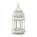Accent Plus 57070948 Tall Ivory Vines Candle Gazebo, White