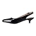 Riverberry Women's Bella Pointed Toe Sling Back Low-Height Pump Heels