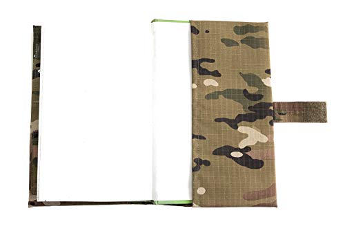 Green Military Issue Hardcover Field Notebook (aka. Leader's Book) Cover
