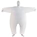 VOCOO Inflatable Costumes Adult Size Inflatable Body Suits, White, Size 14.0
