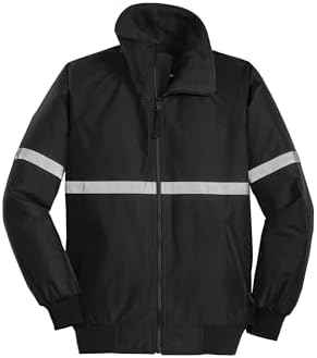 Port Authority Challenger Jacket with Reflective Taping at Amazon