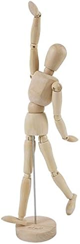 Mont Marte Manikin Male 30cm – Wooden Drawing Model Puppet view 7