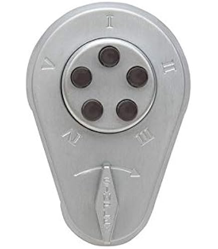 Simplex - 91926D Kaba 900 Series Metal Mechanical Pushbutton