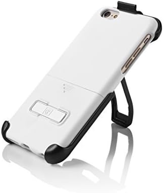 RealST iPhone 6 Plus/6s Plus Case, Real Smart Tech, Heavy-Duty, Maximum Protection, Kickstand, Holster Case for iPhone 6 Plus/6s Plus, White